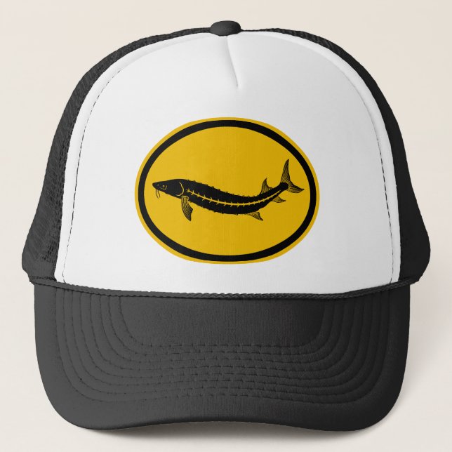Gorra De Camionero Esturión (Anverso)