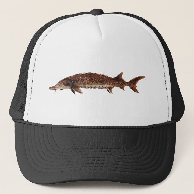 Gorra De Camionero Esturión del golfo - desotoi del oxyrinchus del (Anverso)