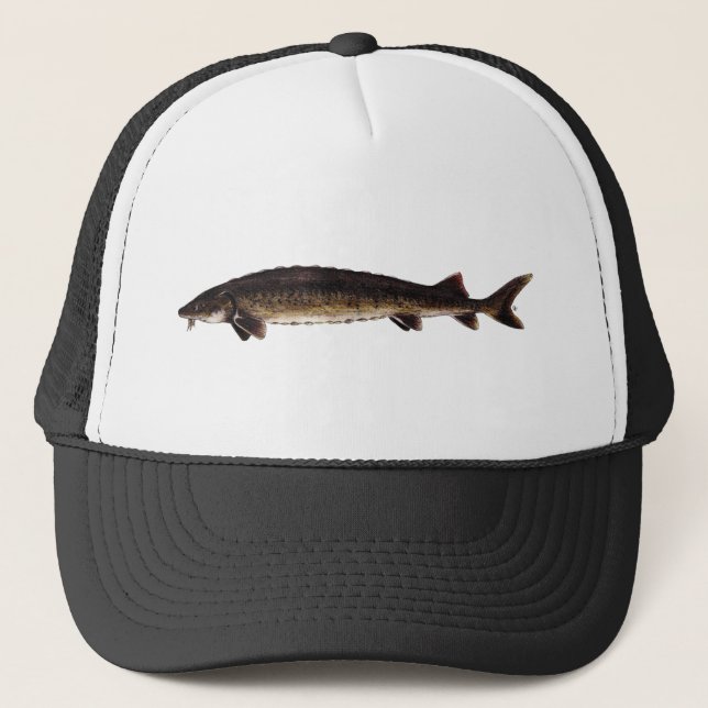 Gorra De Camionero Esturión del lago - fulvescens del Acipenser (Anverso)