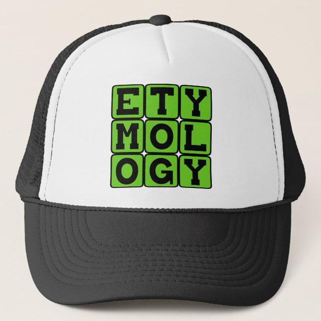 Gorra De Camionero Etimología, El Estudio del Lenguaje (Anverso)
