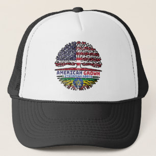 Gorra De Camionero Etiopía EEUU EEUU Estados Unidos