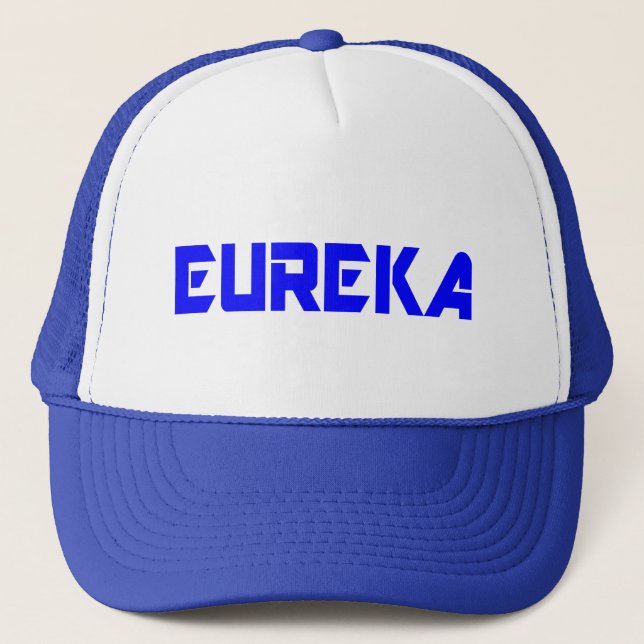 Gorra De Camionero 😜 💡 Eureka-Funny Guay Exclamación Camionero Eleg (Anverso)