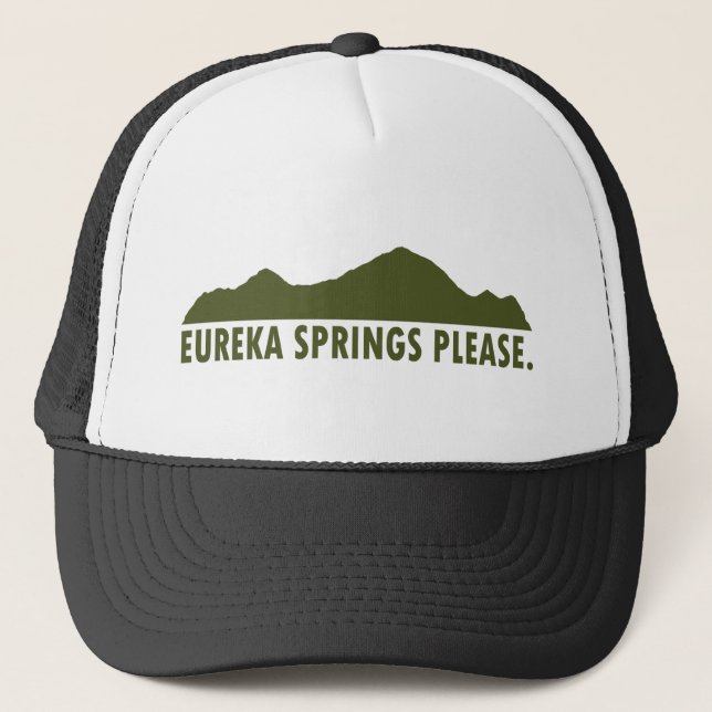 Gorra De Camionero Eureka Springs Please (Anverso)