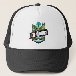Gorra De Camionero Europa de Luxemburgo