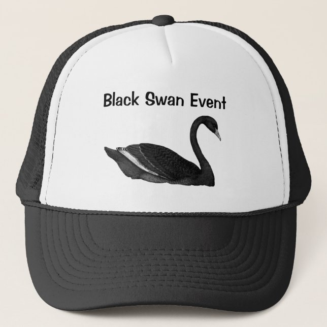 Gorra De Camionero Evento de cisne negro (Anverso)