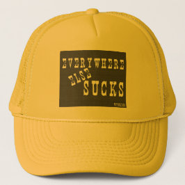 Gorra De Camionero Everywhere Else Sucks Wyoming