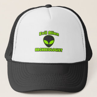 Gorra De Camionero Evil Alien Archeólogo