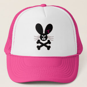 Gorra De Camionero Evil Emo Bunny Crossbone