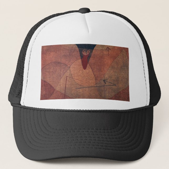 Gorra De Camionero Evolución aviática (1934) de paul klee (Anverso)