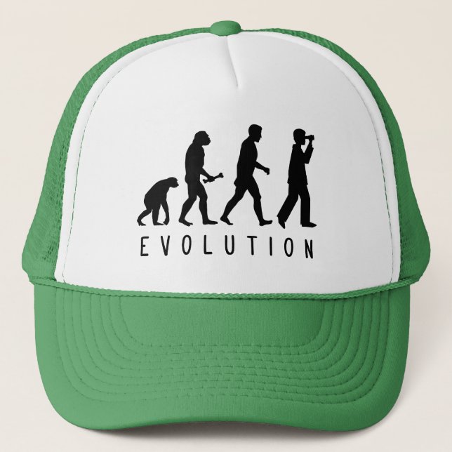 Gorra De Camionero Evolución: Birder (Anverso)