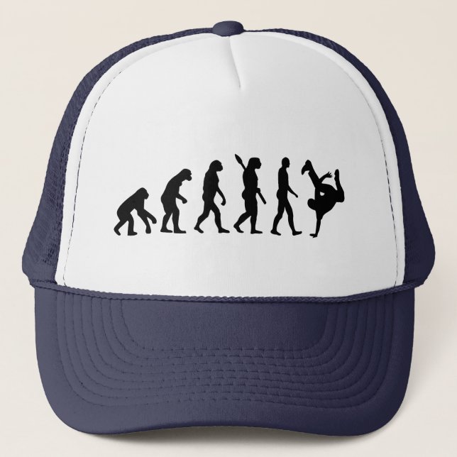Gorra De Camionero Evolución Breakdance (Anverso)