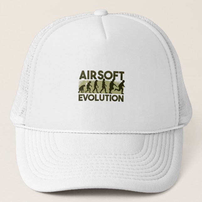 Gorra De Camionero Evolución de Airsoft (Anverso)