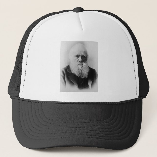 Gorra De Camionero Evolución de Charles Darwin (Anverso)