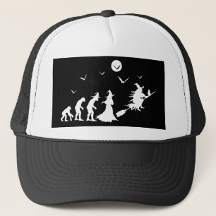 Gorra De Camionero Evolución de la bruja en la escoba