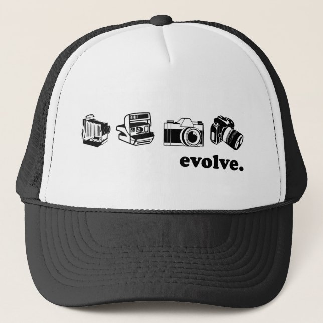 Gorra De Camionero Evolución de la cámara (Anverso)