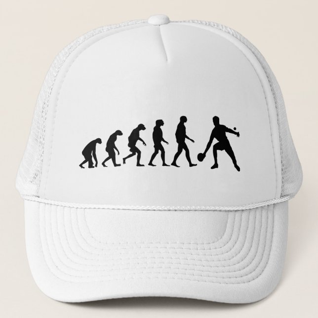 Gorra De Camionero Evolución de Ping Pong (Anverso)