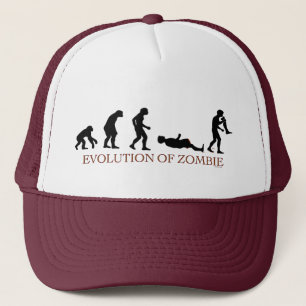 Gorra De Camionero Evolución de Zombie