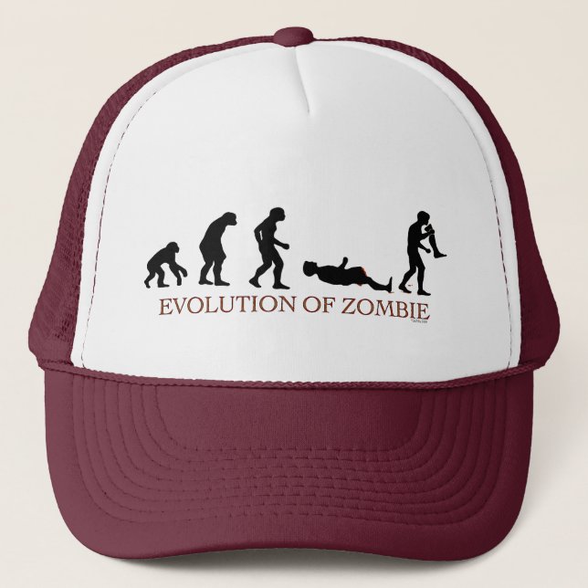 Gorra De Camionero Evolución de Zombie (Anverso)