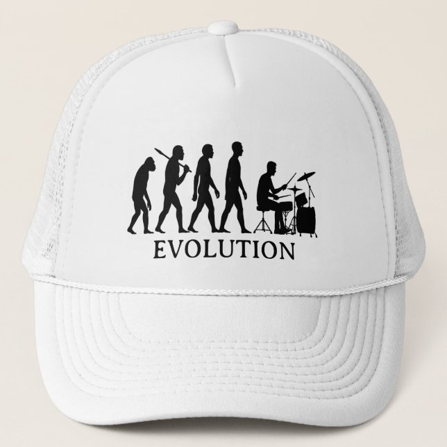 Gorra De Camionero Evolución del Baterista (Anverso)