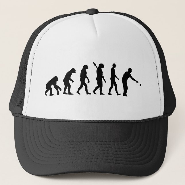 Gorra De Camionero Evolución del boule de Boccia (Anverso)