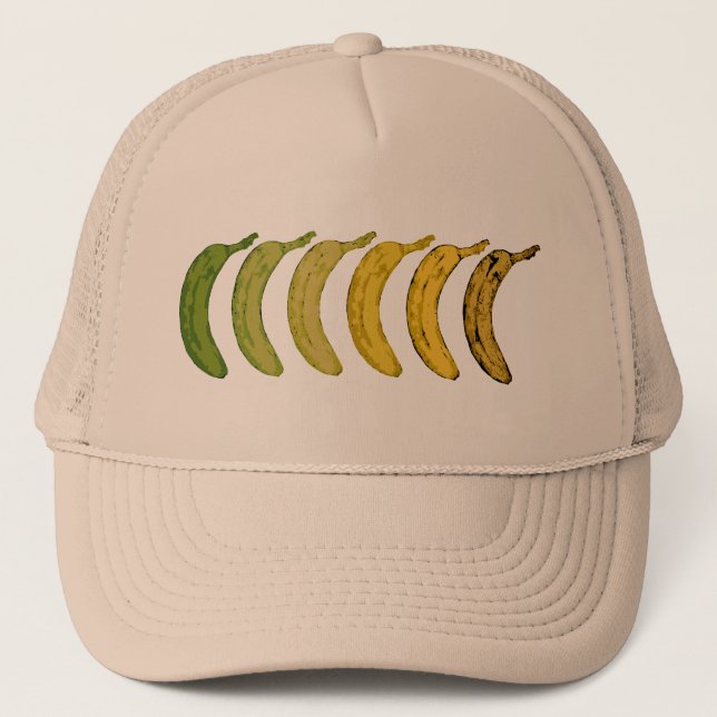 Gorra De Camionero Evolución del plátano (Anverso)