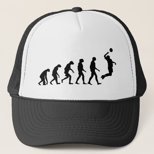 Gorra De Camionero Evolución del voleibol (Anverso)