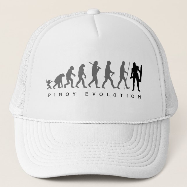 Gorra De Camionero Evolución Lapu Lapu de Pinoy (Anverso)