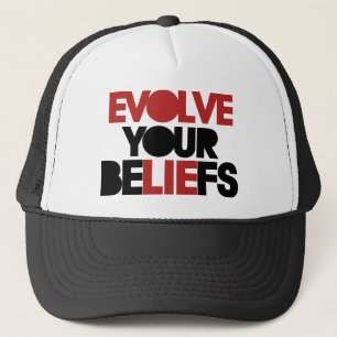 Gorra De Camionero Evolucionar sus creencias