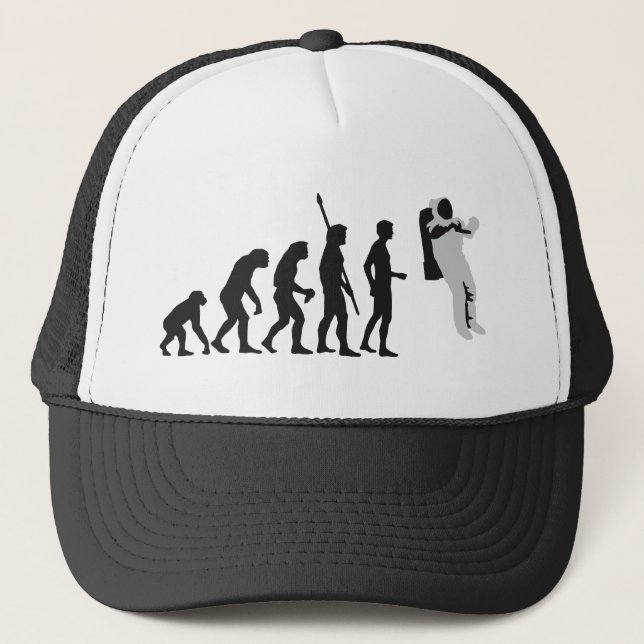 Gorra De Camionero evolution astronaut (Anverso)
