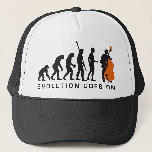 Gorra De Camionero evolution bass (Anverso)
