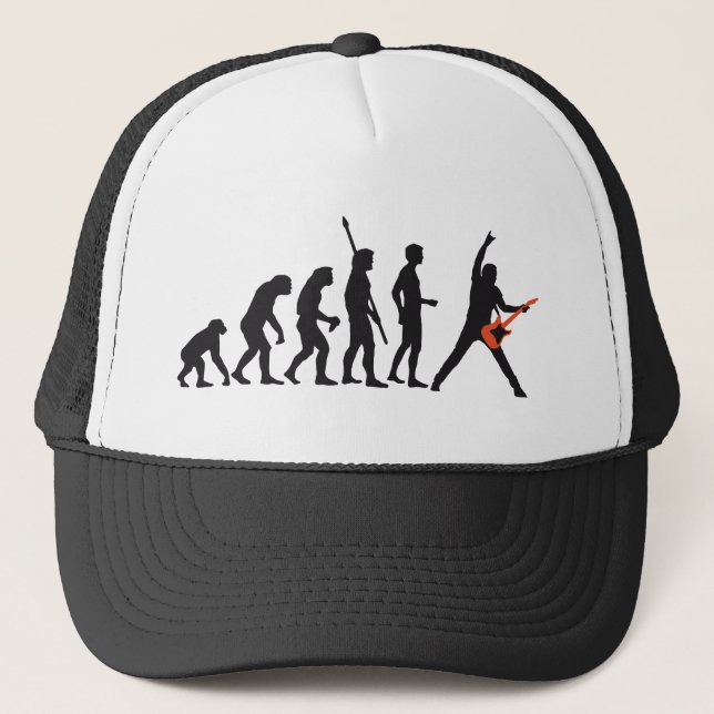 Gorra De Camionero evolution guitar (Anverso)