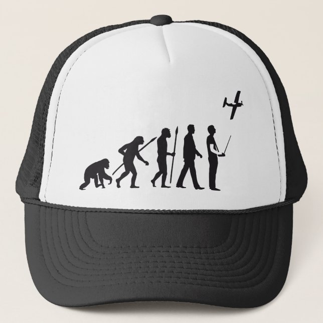 Gorra De Camionero evolution of usted controling model airplane (Anverso)