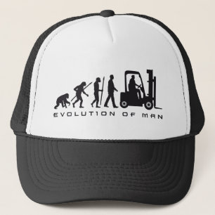 Gorra De Camionero evolution of usted forklift driver