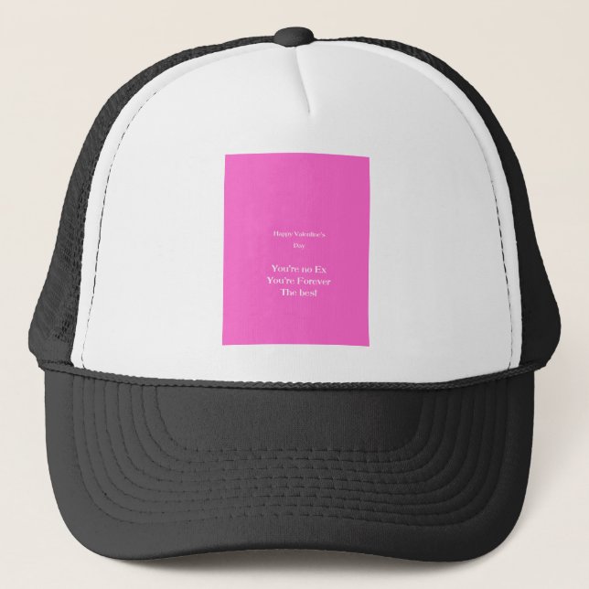 Gorra De Camionero Ex amante el día de San Valentín (Anverso)