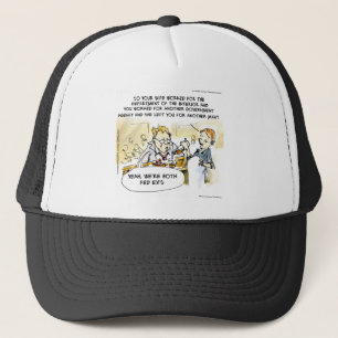 Gorra De Camionero Ex Cónyuge Federal Divertido