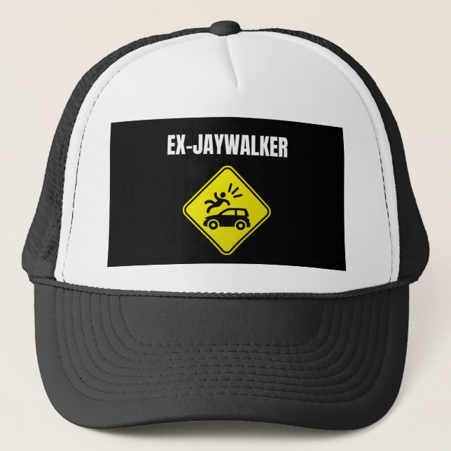 Gorra De Camionero Ex Jaywalker - Limpieza Alcohólica Y Sobria (Anverso)