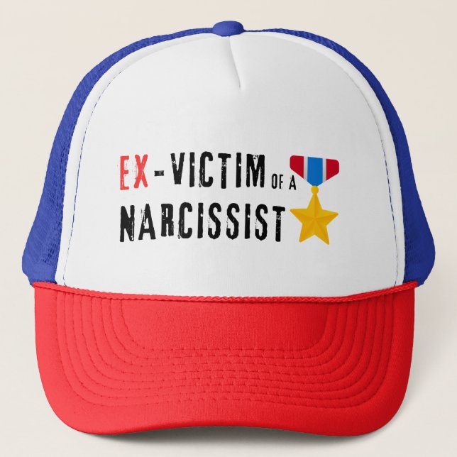 Gorra De Camionero Ex víctima de un narcisista (Anverso)