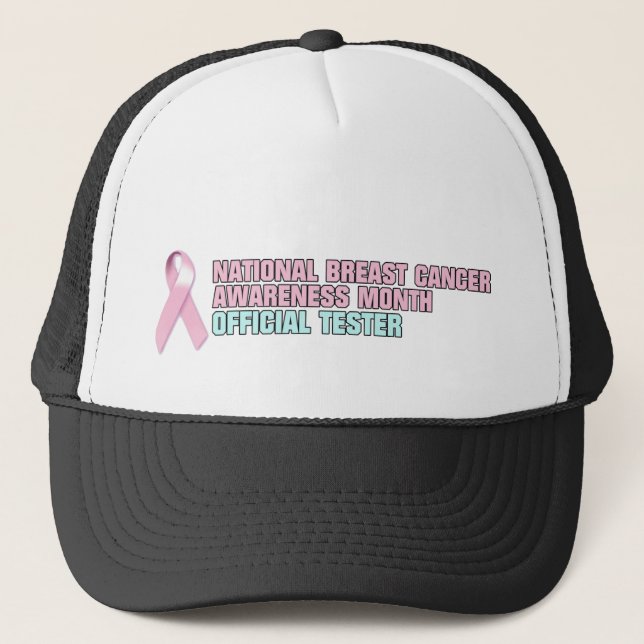 Gorra De Camionero Examen oficial del cáncer de mama 2 (Anverso)