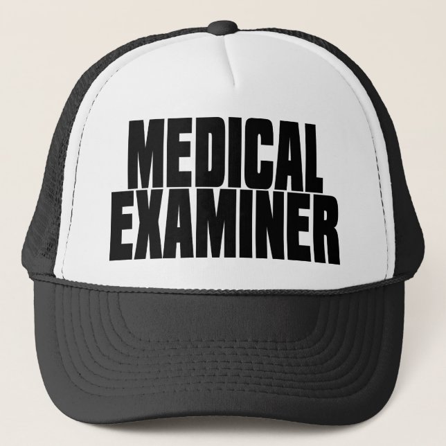 Gorra De Camionero Examinador médico (Anverso)