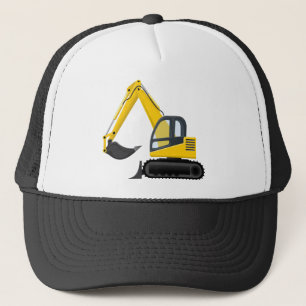 Gorra De Camionero Excavadora, diseño de máquinas de excavación