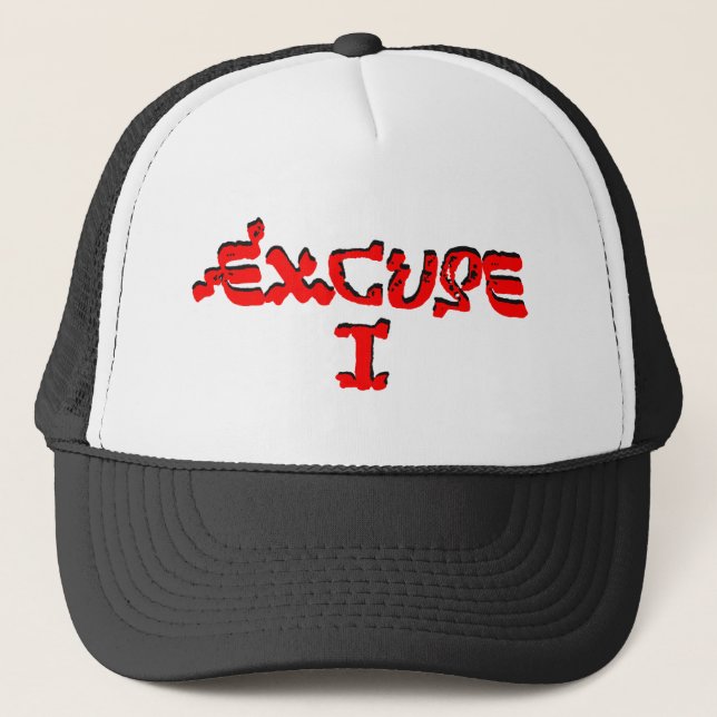 Gorra De Camionero Excusa I (Anverso)