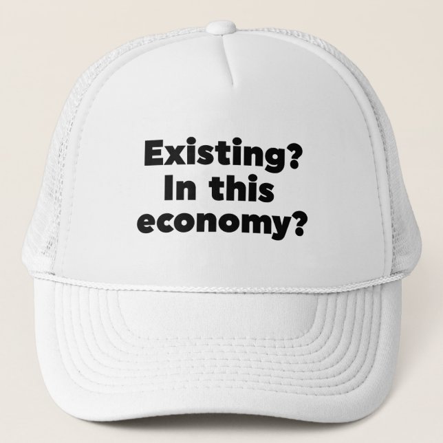 Gorra De Camionero ¿Existentes? ¿En esta economía? (Anverso)