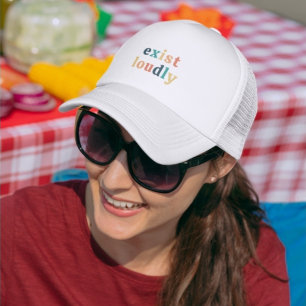 Gorra De Camionero Existir en voz alta potenciación de la mujer femin