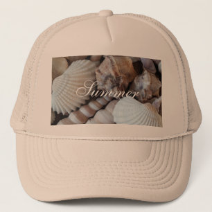 Gorra De Camionero Exótica fotografía de las conchas marinas tropical