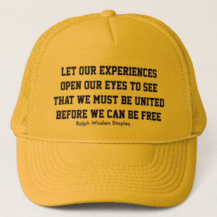 Gorra De Camionero Experiencia afroamericana