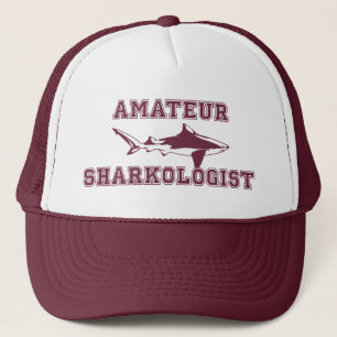 Gorra De Camionero Experto aficionado del tiburón