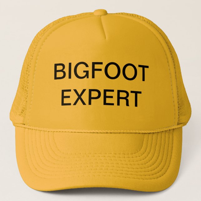 GORRA DE CAMIONERO EXPERTO DE BIGFOOT (Anverso)