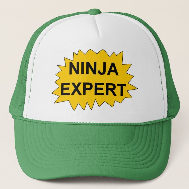 GORRA DE CAMIONERO EXPERTO DE NINJA (Anverso)