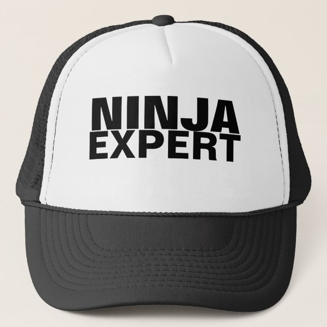 Gorra De Camionero Experto de Ninja (Anverso)