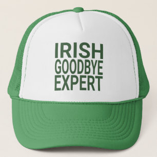 Gorra De Camionero Experto irlandés de adiós